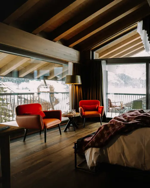 Bergwelt Grindelwald Design Luxury Hotel Az Bergwelt Winter Z R8572