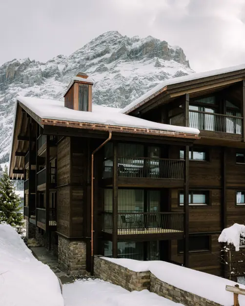 Bergwelt Grindelwald Design Luxury Hotel Az Bergwelt Winter Z R7628